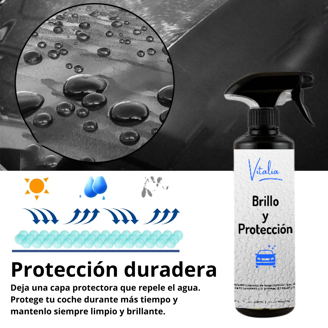 Brillo y Protección para Coche 500ml - Vitalia™
