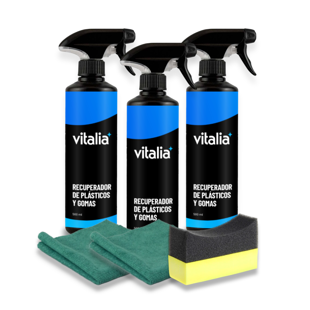 Recuperador de Plásticos y Gomas 500ml - Hidratador de Neumáticos