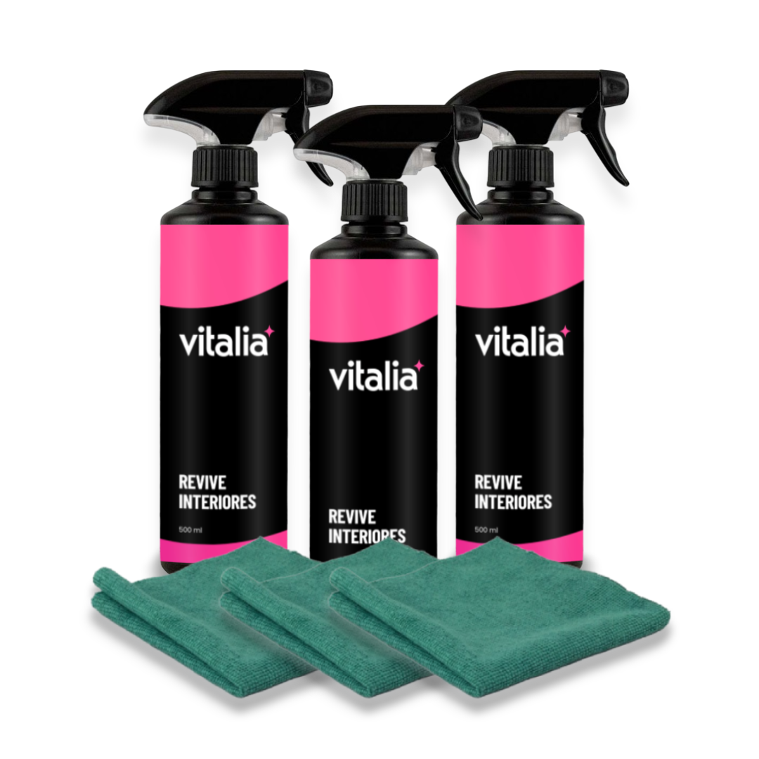 Revive Interiores 500ml - Limpia Salpicaderos Sin Siliconas