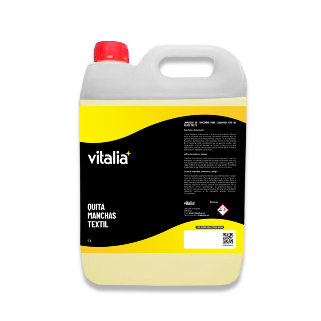 Quita Manchas Textil 500ml - Limpia Tapicerías