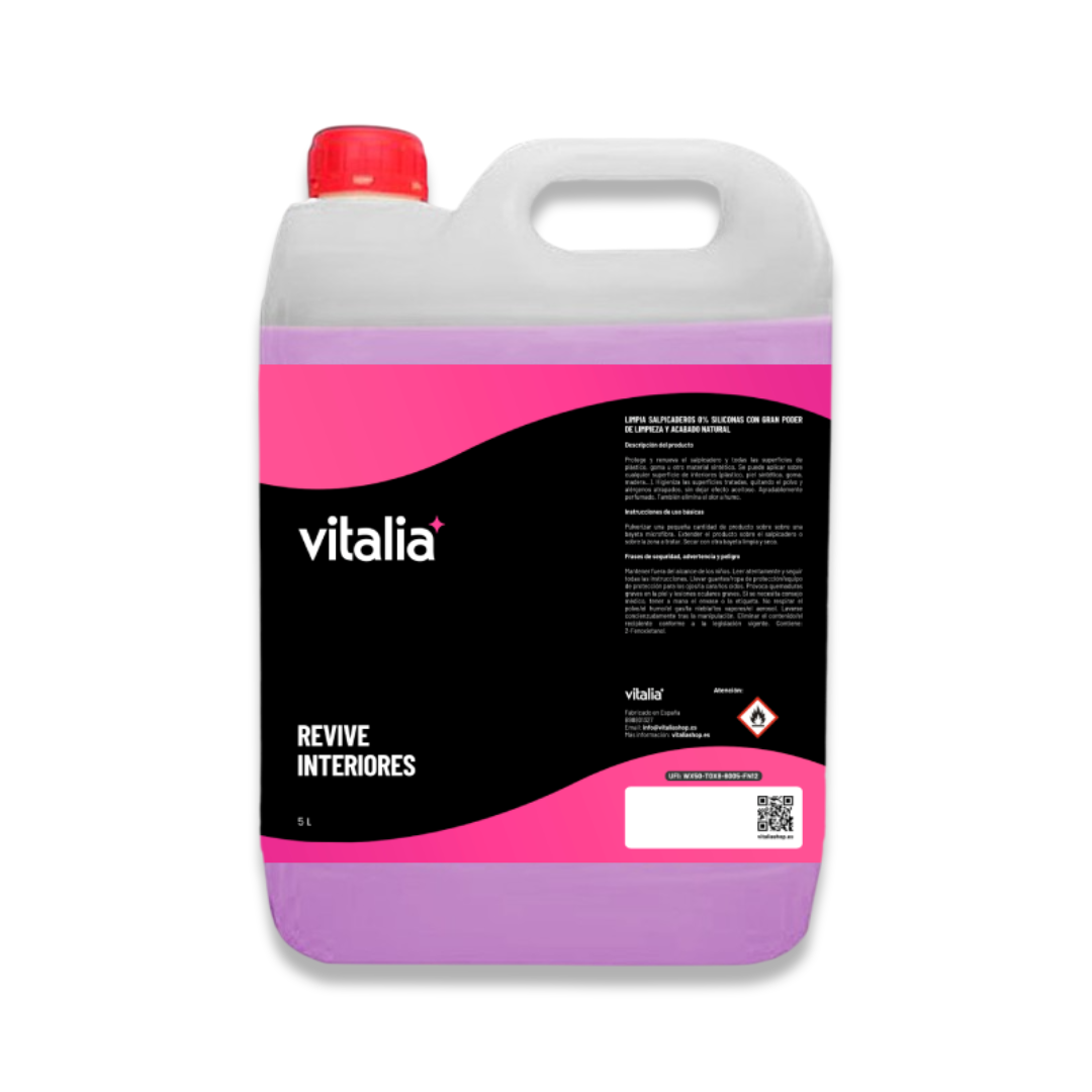 Revive Interiores 500ml - Limpia Salpicaderos Sin Siliconas