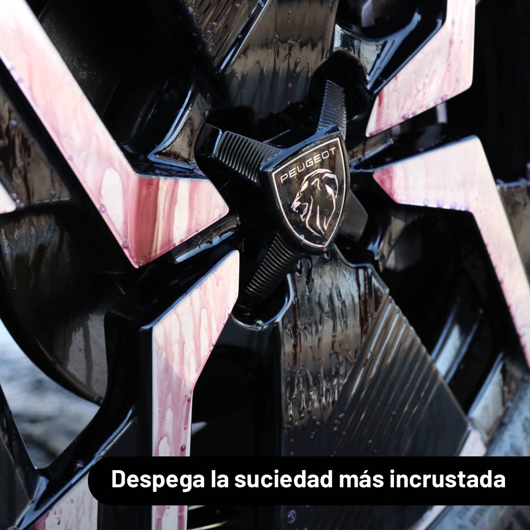 Limpia Llantas Sin Frotar 500ml - Descontaminante Férrico