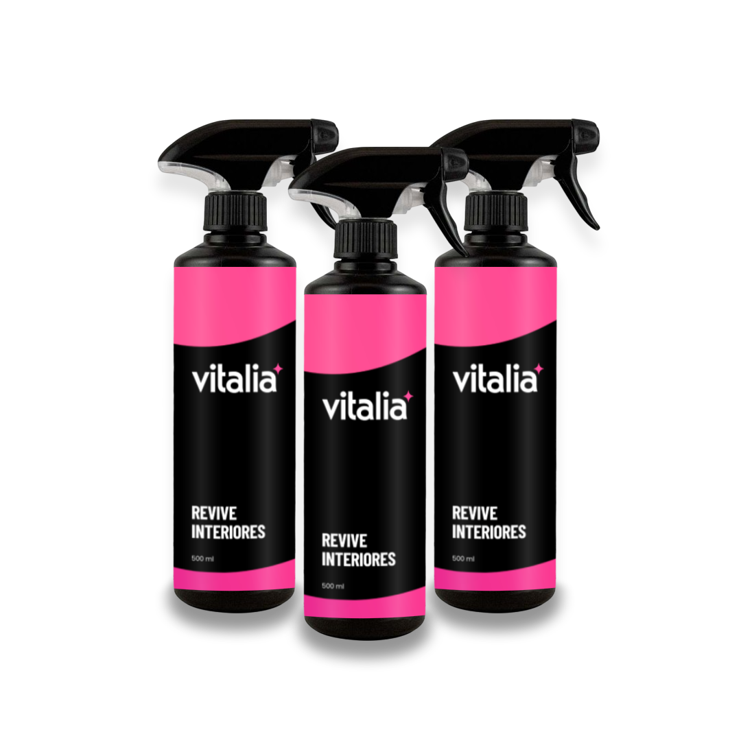 Revive Interiores 500ml - Limpia Salpicaderos Sin Siliconas