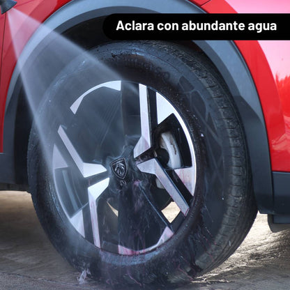 Limpia Llantas Sin Frotar 500ml - Descontaminante Férrico
