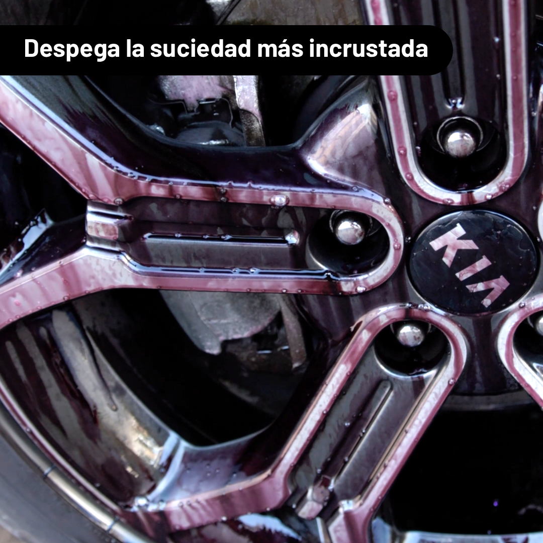 Limpia Llantas Sin Frotar 500ml - Descontaminante Férrico