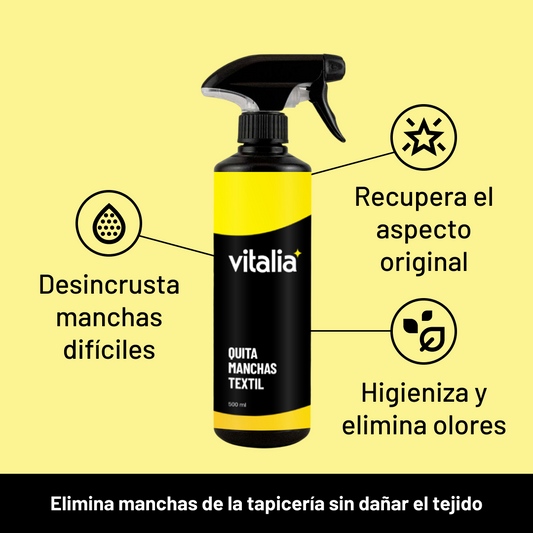 Quita Manchas Textil 500ml - Limpia Tapicerías